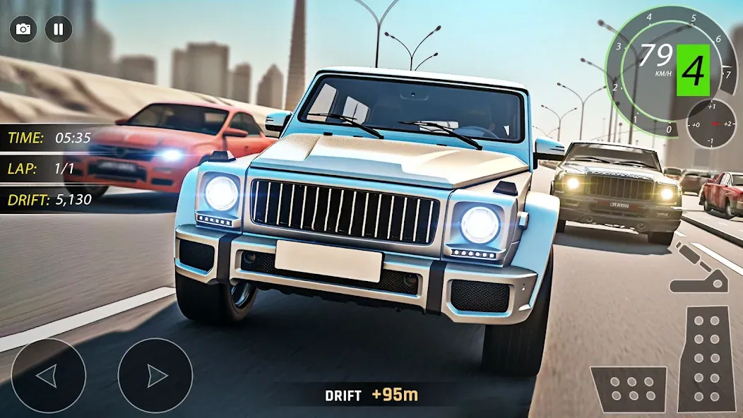 Highway Drifting Racing Games Mod APK Безлимитные деньги и топливо — Скачать на Андроид — скриншот 4 Highway Drifting Racing Games Mod APK Безлимитные деньги и топливо — Скачать на Андроид — скриншот 4