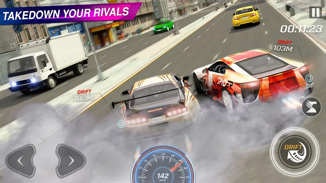 Скачать Extreme Car Driving: Car Drift на Андроид — Безлимитные деньги и все машины открыты — скриншот 4