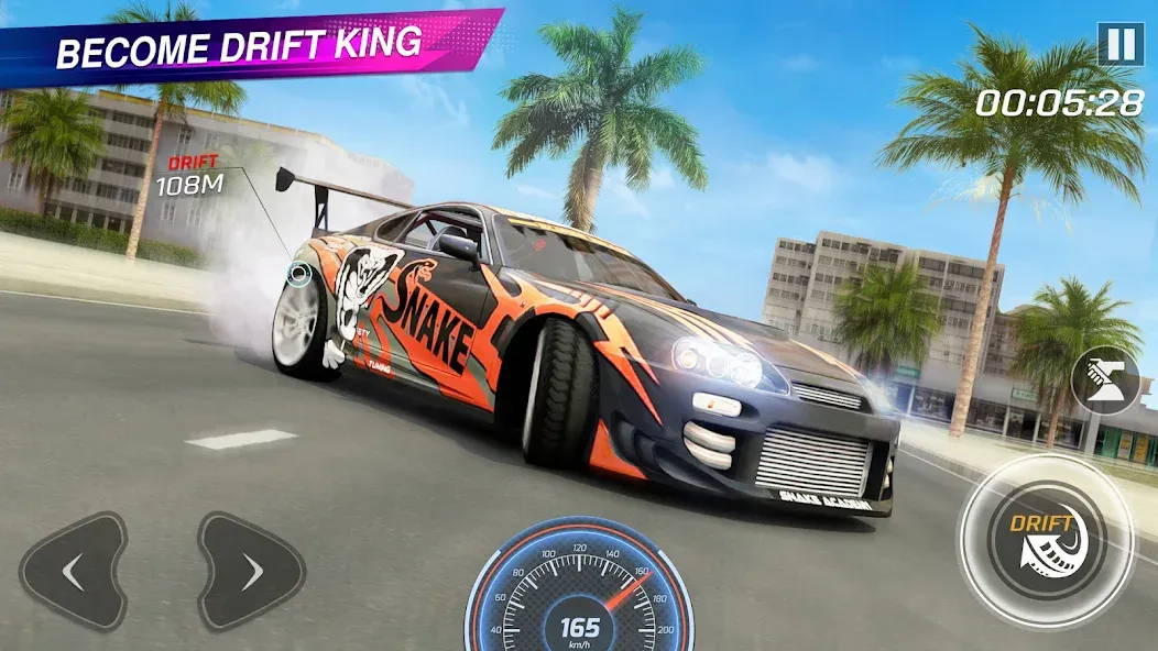 Скачать Extreme Car Driving: Car Drift на Андроид — Безлимитные деньги и все машины открыты — скриншот 5