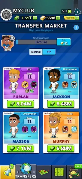 Idle Soccer Story - Tycoon RPG — Безлимитные деньги и энергия — скриншот 3
