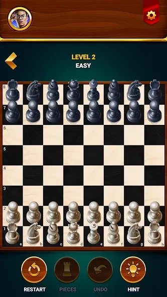 Chess - Offline Board Game — Без рекламы и подсказки доступны — скриншот 1 Chess - Offline Board Game — Без рекламы и подсказки доступны — скриншот 1