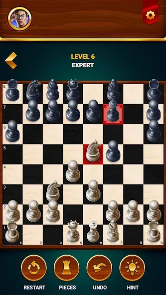 Chess - Offline Board Game — Без рекламы и подсказки доступны — скриншот 3 Chess - Offline Board Game — Без рекламы и подсказки доступны — скриншот 3