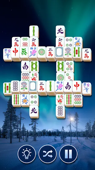 Скачать взломанную Mahjong Club - Solitaire Game — Безлимитные подсказки и монеты — скриншот 5