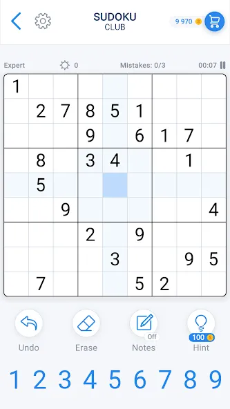 Sudoku Game - Daily Puzzles на Андроид — Мод Без рекламы и подсказки доступны — скриншот 5 Sudoku Game - Daily Puzzles на Андроид — Мод Без рекламы и подсказки доступны — скриншот 5