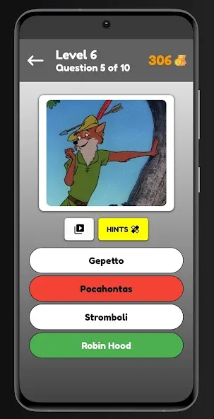 Скачать Guess Cartoon Character Quiz на Андроид — Открыты все персонажи и уровни — скриншот 1