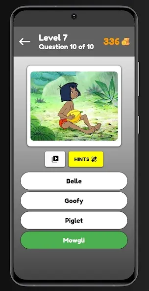 Скачать Guess Cartoon Character Quiz на Андроид — Открыты все персонажи и уровни — скриншот 3