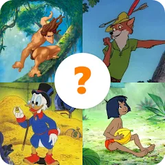 Скачать Guess Cartoon Character Quiz на Андроид — Открыты все персонажи и уровни