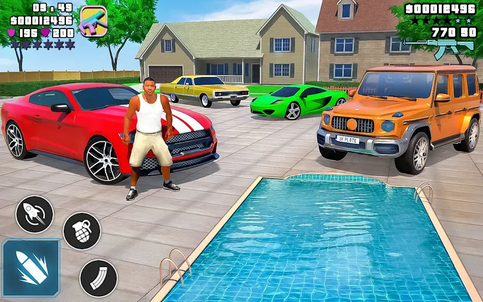 Grand Mafia Vegas Simulator Mod APK Безлимитные деньги и оружие — Скачать на Андроид — скриншот 5