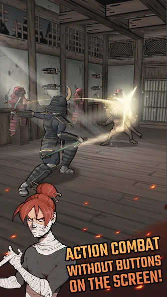 Скачать Demon Blade - Japan Action RPG (Мод: Безлимитные монеты и мощное оружие) на Андроид — скриншот 1