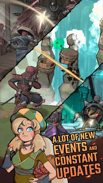 Скачать Demon Blade - Japan Action RPG (Мод: Безлимитные монеты и мощное оружие) на Андроид — скриншот 4