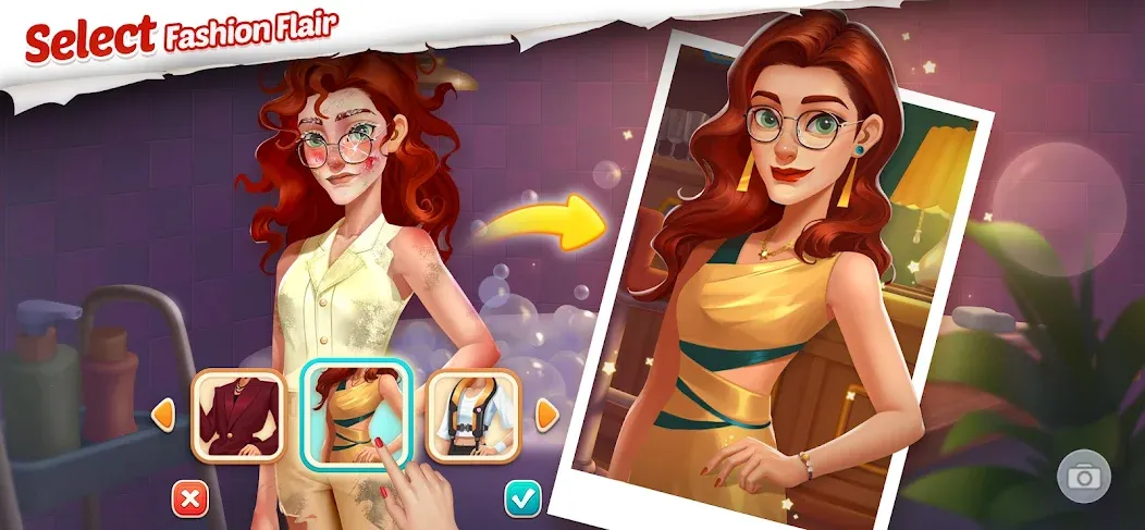 Garden Affairs: Design & Match MOD — Безлимитные монеты и открыты уровни на Андроид — скриншот 2