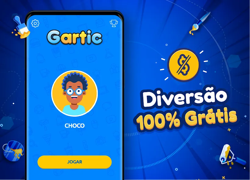 Скачать Gartic — Модификация Безлимитные подсказки и открыт весь контент — скриншот 3