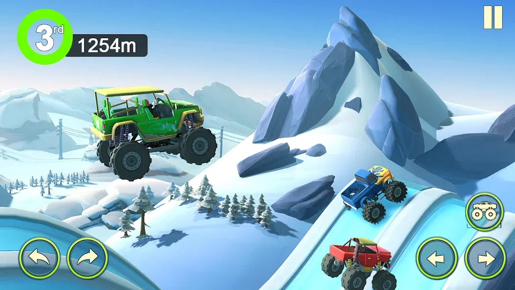 Скачать Monster Truck Crush — Последняя версия (Безлимитные деньги и все машины открыты) — скриншот 2