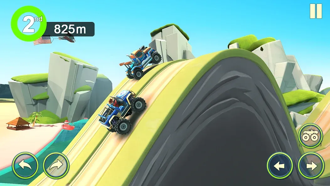 Скачать Monster Truck Crush — Последняя версия (Безлимитные деньги и все машины открыты) — скриншот 3