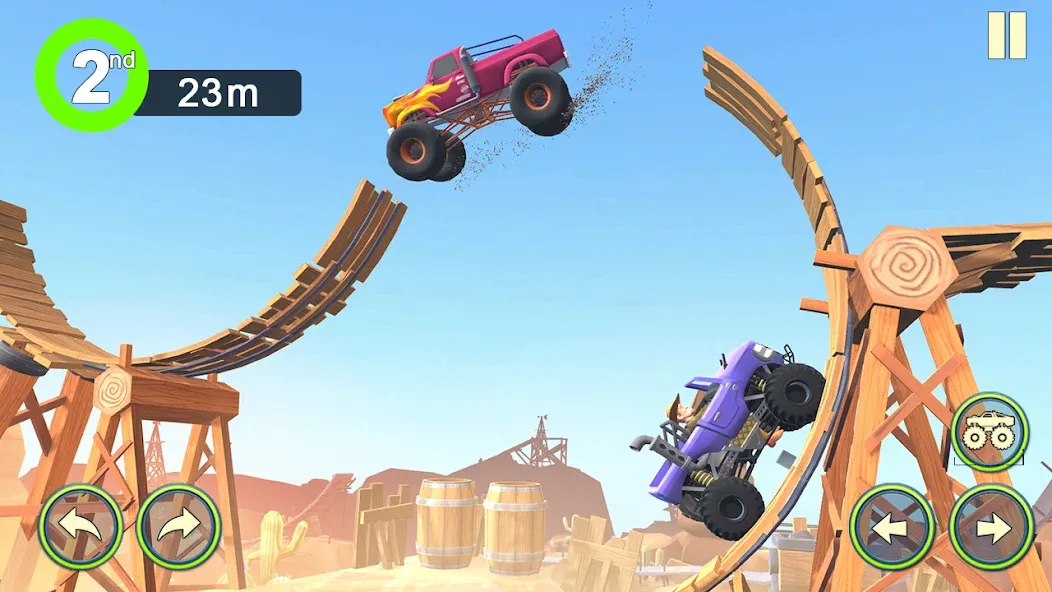 Скачать Monster Truck Crush — Последняя версия (Безлимитные деньги и все машины открыты) — скриншот 5