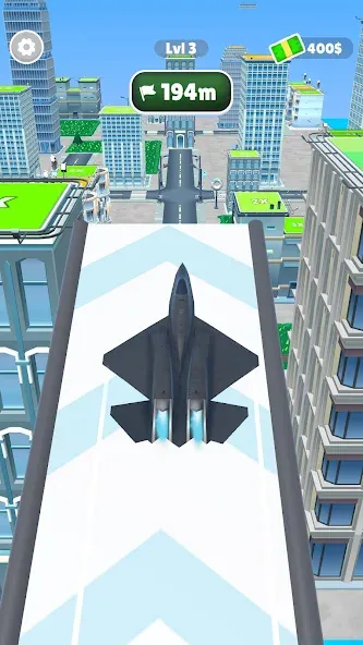 Plane Evolution! MOD — Безлимитные деньги и улучшения самолетов на Андроид — скриншот 4