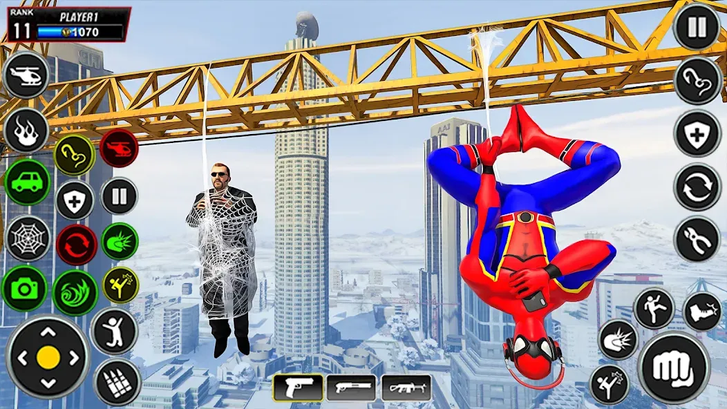 Miami Superhero: Spider Games на Андроид — Безлимитные деньги и суперспособности — скриншот 5