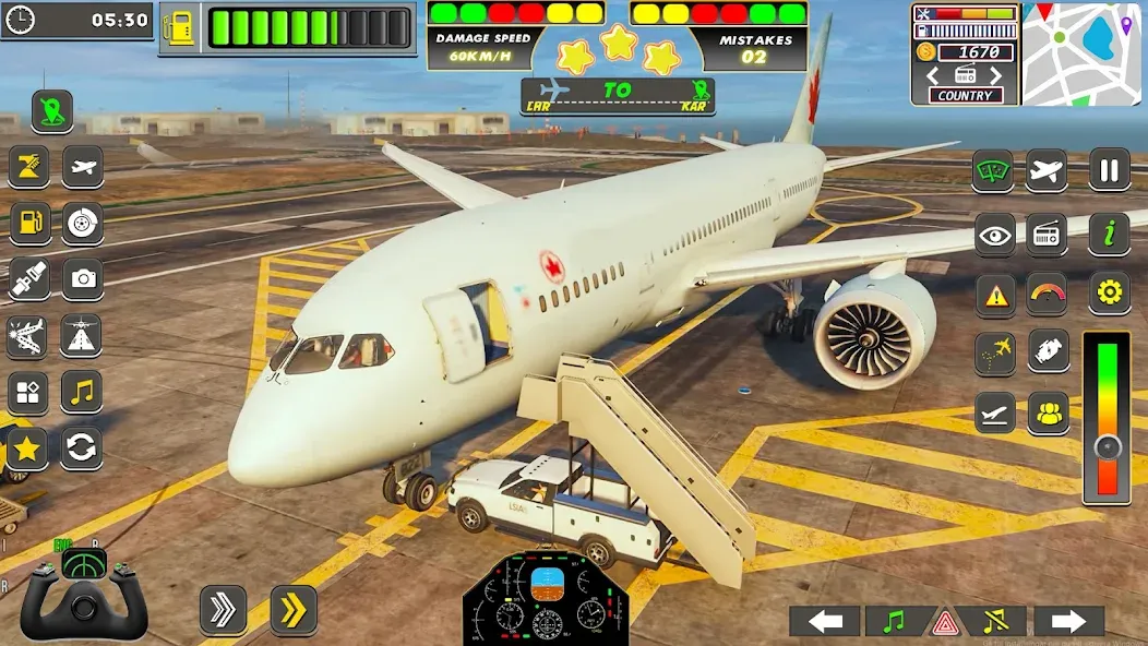 Real Flight Sim Airplane Games Mod APK Безлимитные деньги и все самолеты открыты — Скачать на Андроид — скриншот 3 Real Flight Sim Airplane Games Mod APK Безлимитные деньги и все самолеты открыты — Скачать на Андроид — скриншот 3