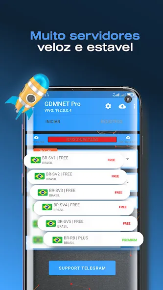 Скачать GDMNET Pro - Client VPN - SSH — Модификация Разблокированы все премиум-функции — скриншот 2 Скачать GDMNET Pro - Client VPN - SSH — Модификация Разблокированы все премиум-функции — скриншот 2