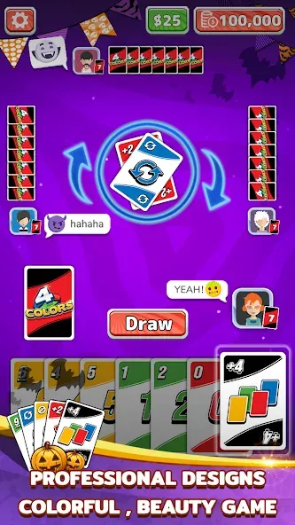 Скачать 4 Colors Card Game на Андроид — Без рекламы и все карты открыты — скриншот 2 Скачать 4 Colors Card Game на Андроид — Без рекламы и все карты открыты — скриншот 2