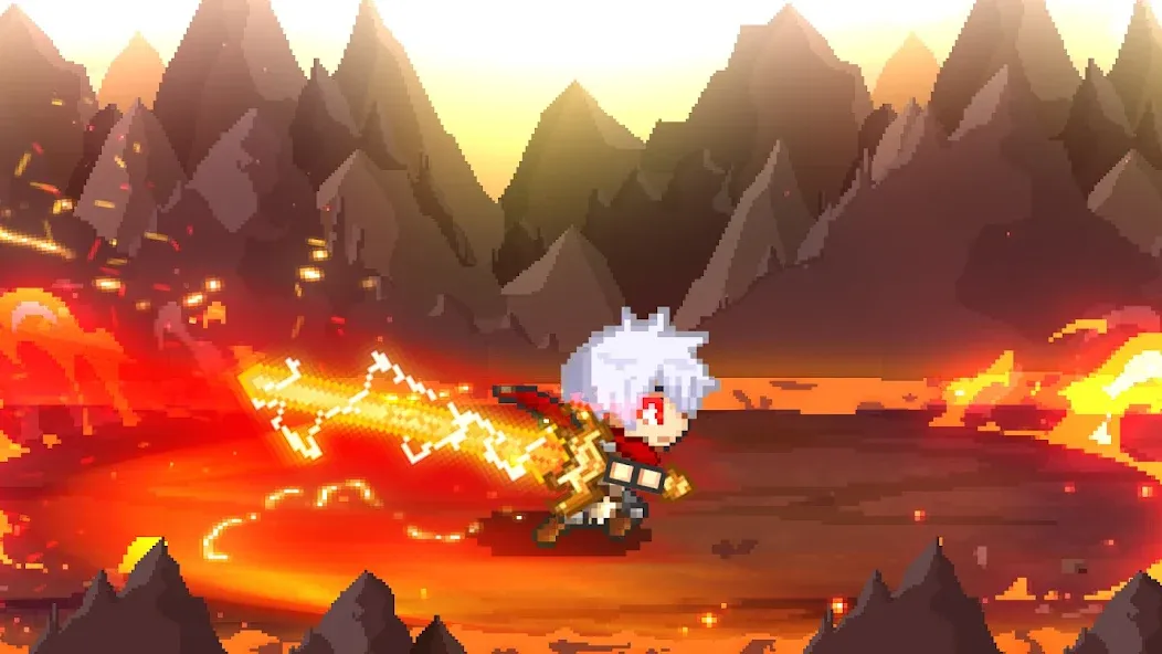 Slayer Legend : Idle RPG — Мод: Много денег и усиленный герой — скриншот 1