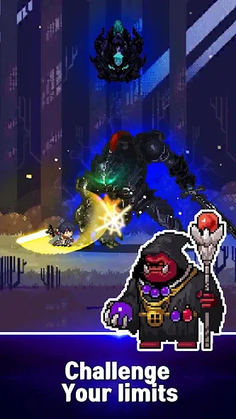 Slayer Legend : Idle RPG — Мод: Много денег и усиленный герой — скриншот 5