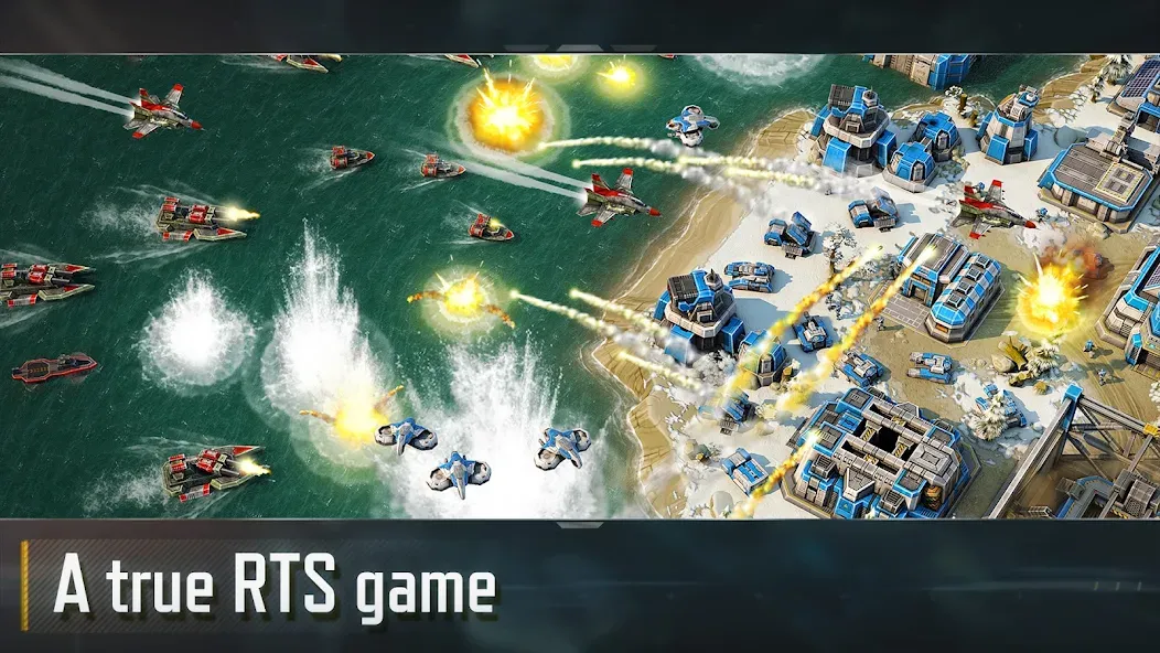 Скачать Art of War 3:RTS strategy game с модом — Много ресурсов и усиленная армия — скриншот 1 Скачать Art of War 3:RTS strategy game с модом — Много ресурсов и усиленная армия — скриншот 1