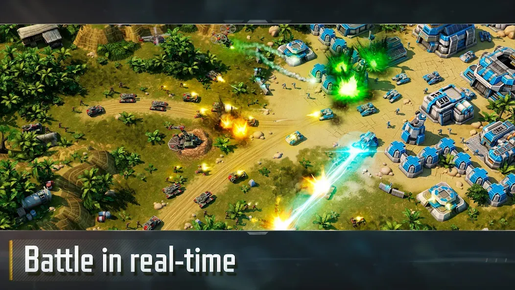 Скачать Art of War 3:RTS strategy game с модом — Много ресурсов и усиленная армия — скриншот 2 Скачать Art of War 3:RTS strategy game с модом — Много ресурсов и усиленная армия — скриншот 2