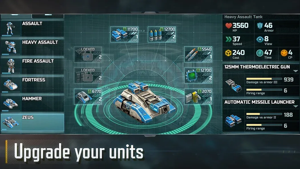 Скачать Art of War 3:RTS strategy game с модом — Много ресурсов и усиленная армия — скриншот 3 Скачать Art of War 3:RTS strategy game с модом — Много ресурсов и усиленная армия — скриншот 3