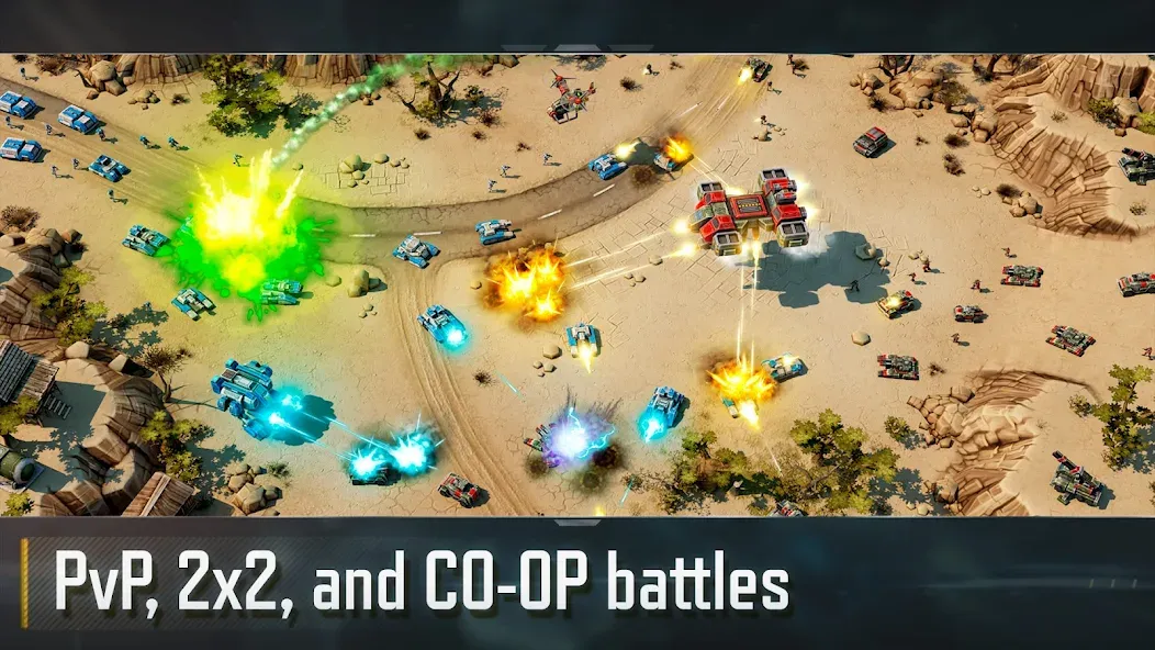 Скачать Art of War 3:RTS strategy game с модом — Много ресурсов и усиленная армия — скриншот 4 Скачать Art of War 3:RTS strategy game с модом — Много ресурсов и усиленная армия — скриншот 4