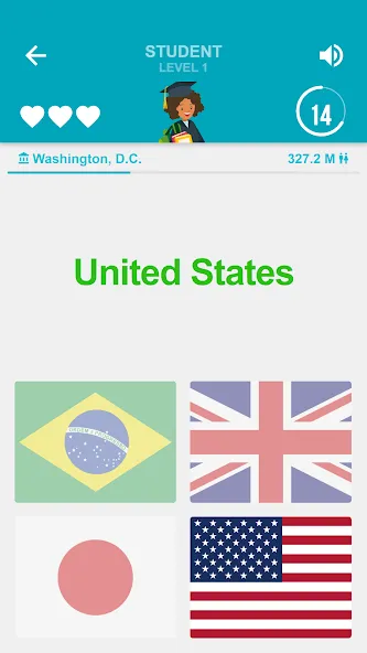 Flags MOD APK — Все флаги и без рекламы — скриншот 3