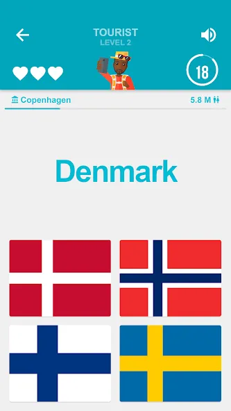 Flags MOD APK — Все флаги и без рекламы — скриншот 5