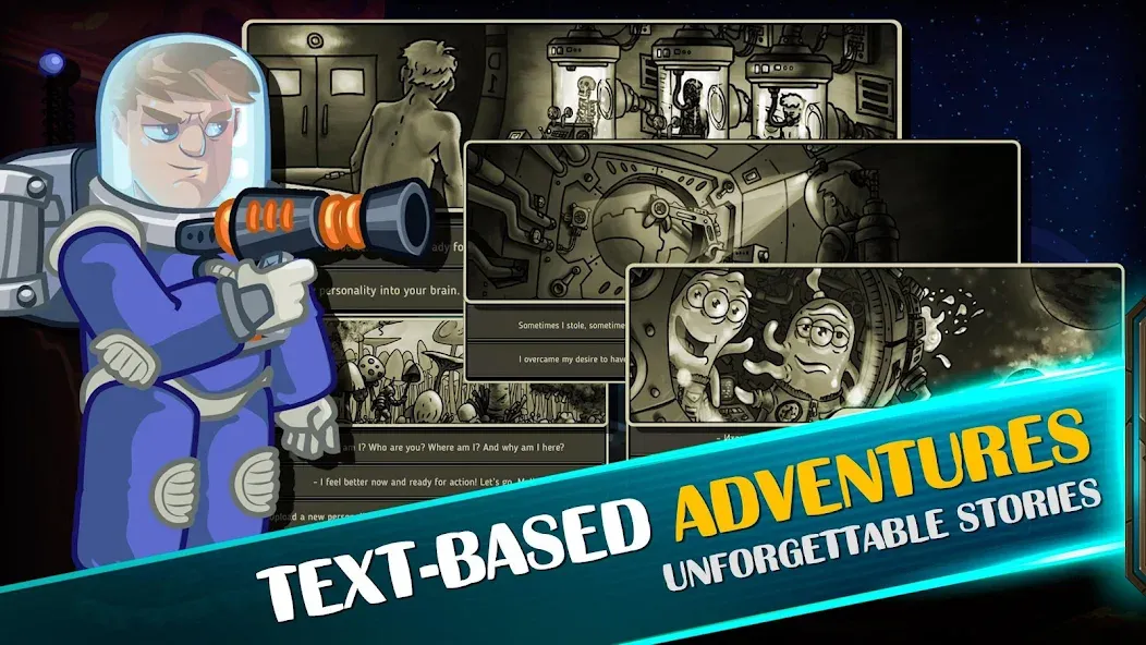 Space Raiders RPG MOD — Безлимитные ресурсы и мощное оружие на Андроид — скриншот 3