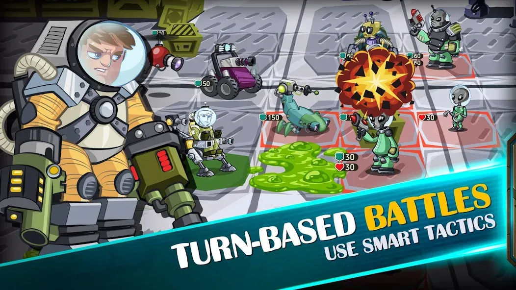 Space Raiders RPG MOD — Безлимитные ресурсы и мощное оружие на Андроид — скриншот 4