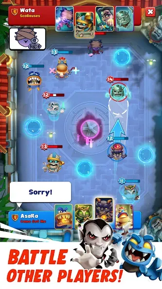 Взломанная Smashing Four: PvP Hero bump на Андроид — Безлимитные деньги и усиленные герои — скриншот 1
