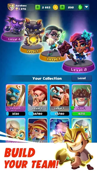 Взломанная Smashing Four: PvP Hero bump на Андроид — Безлимитные деньги и усиленные герои — скриншот 2