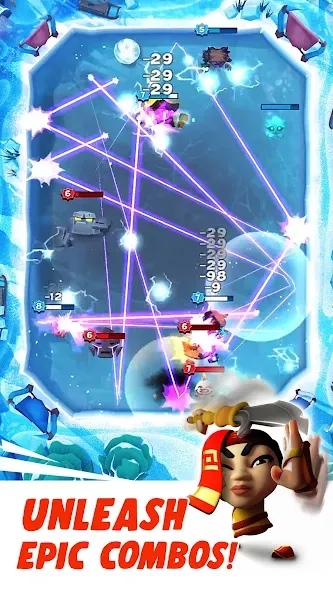Взломанная Smashing Four: PvP Hero bump на Андроид — Безлимитные деньги и усиленные герои — скриншот 5
