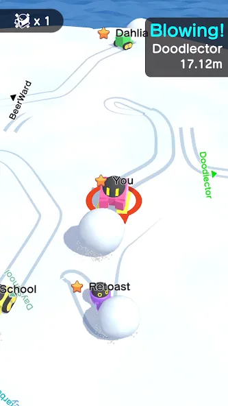 Взлом Snowball.io — Безлимитные снежки и быстрый рост — скриншот 3