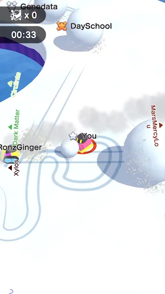 Взлом Snowball.io — Безлимитные снежки и быстрый рост — скриншот 4
