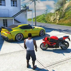 Скачать Extreme Car Driving Games — Модификация Безлимитные деньги и топливо