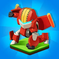 Скачать Merge Plane Robots Idle Empire — Модификация Безлимитные деньги и энергия