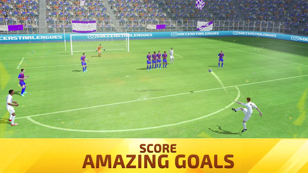 Soccer Star 24 Top Leagues на Андроид — Мод Безлимитные деньги и все лиги открыты — скриншот 1