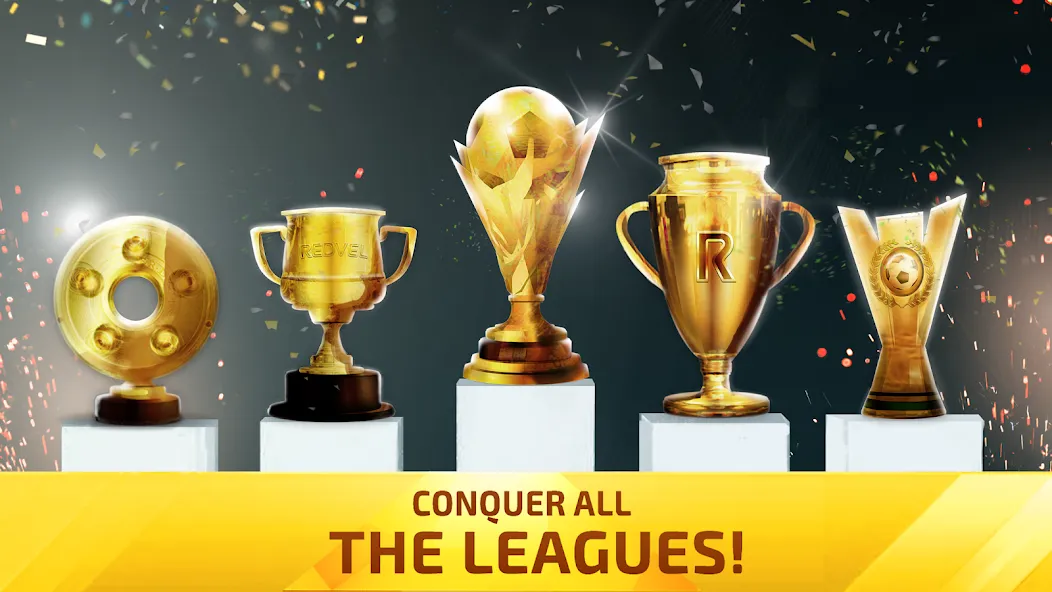 Soccer Star 24 Top Leagues на Андроид — Мод Безлимитные деньги и все лиги открыты — скриншот 3
