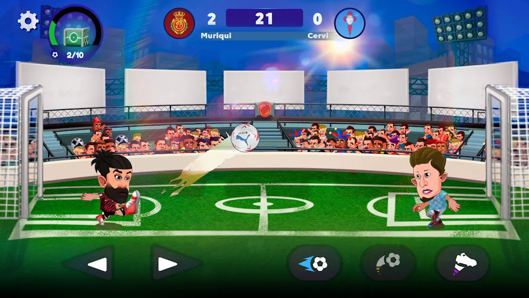 LALIGA Head Football 23 SOCCER — Взломанная версия (Безлимитные монеты и все команды открыты) — скриншот 5