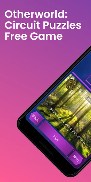 Otherworld: Circuit Puzzles (Мод Безлимитные подсказки и открыты все уровни) — скриншот 1