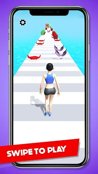 Heaven Life Rush! Paradise Run MOD — Безлимитные монеты и все уровни на Андроид — скриншот 1