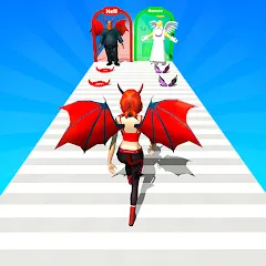 Heaven Life Rush! Paradise Run MOD — Безлимитные монеты и все уровни на Андроид