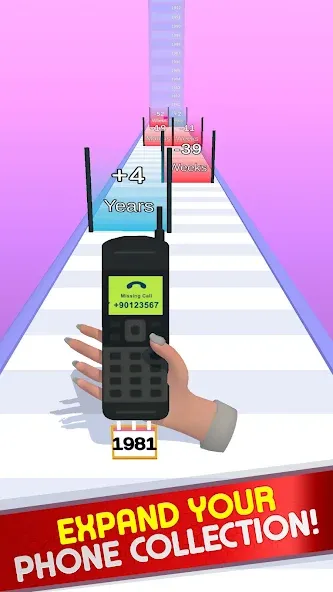 Скачать Phone Runner Evolution Race 3D с модом — Без рекламы и много денег — скриншот 3