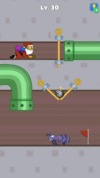 Prison Escape: Pin Puzzle MOD APK на Android — Безлимитные деньги и подсказки — скриншот 5 Prison Escape: Pin Puzzle MOD APK на Android — Безлимитные деньги и подсказки — скриншот 5
