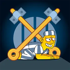 Prison Escape: Pin Puzzle MOD APK на Android — Безлимитные деньги и подсказки